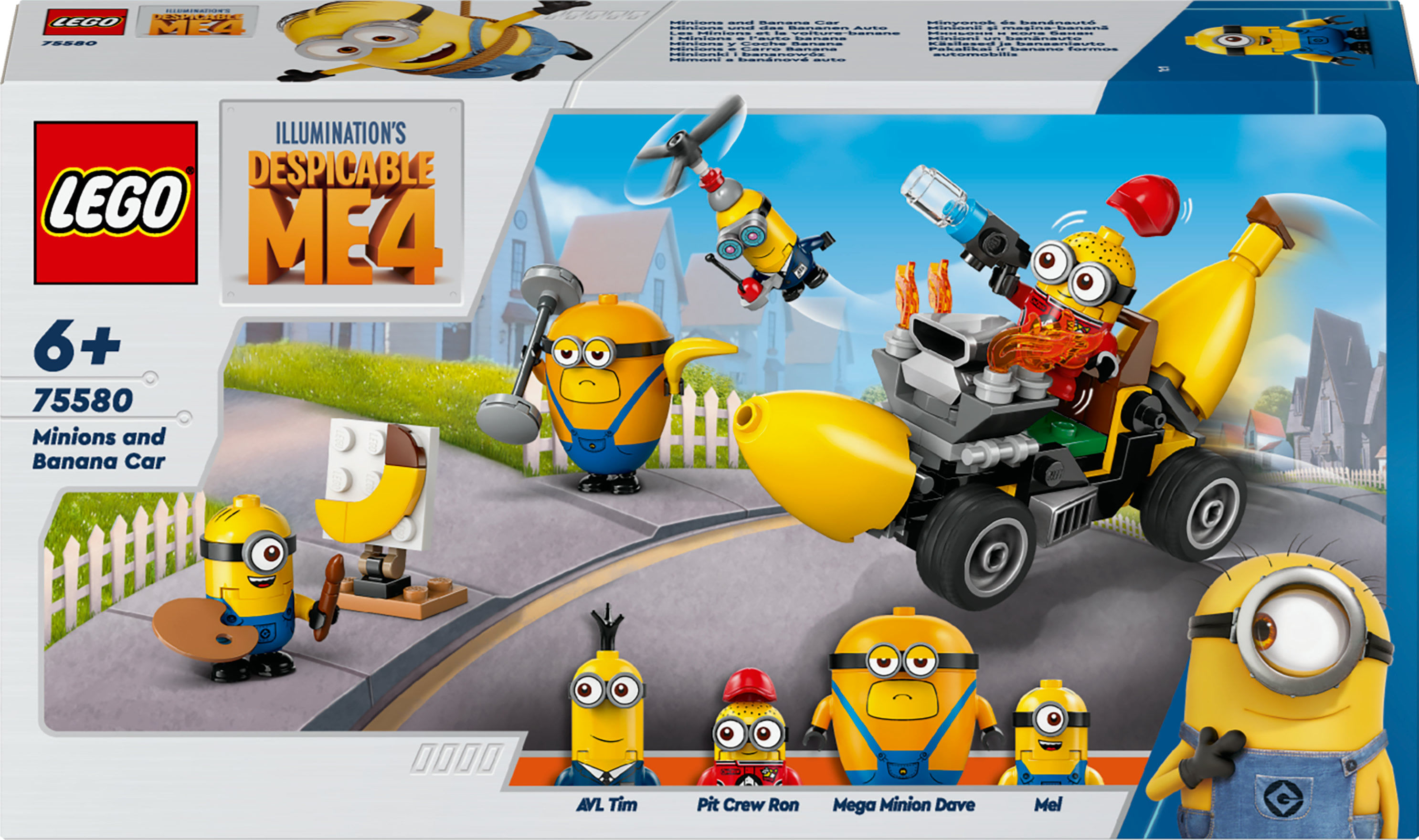 Lego I Minions e l’auto banana - Lego Minions 75580 Lego Cattivissimo me 4 - I Minions e L’auto Banana 75580