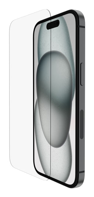 Belkin ScreenForce InvisiGlassAM Protezione per iPhone 16-15-14 Pro Belkin ScreenForce Pellicola proteggischermo trasparente Apple 1 pz