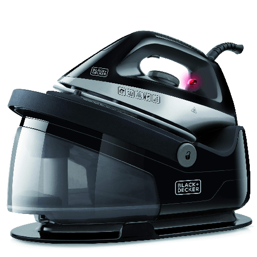 Black & Decker Black+decker bxss2200e - ferro da stiro a caldaia, 5 bar, sistema di ricarica illimitata Black & Decker BXSS2200E Ferro da stiro a secc