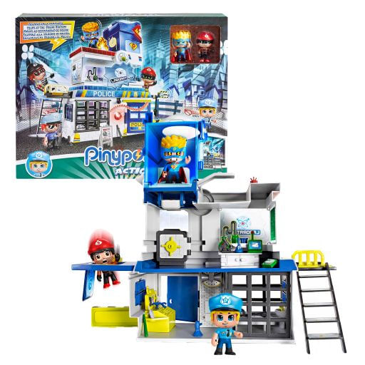 Toys Center Di Sofia Pinypon Action Centrale della Polizia con 2 Personaggi Pinypon Action Centrale della Polizia con 2 Personaggi
