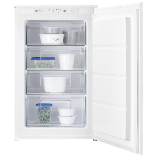 Electrolux KUB3AE88S congelatore Congelatore verticale Da incasso 98 L E Bianco Electrolux KUB3AE88S Congelatore verticale Da incasso 98 L E Bianco