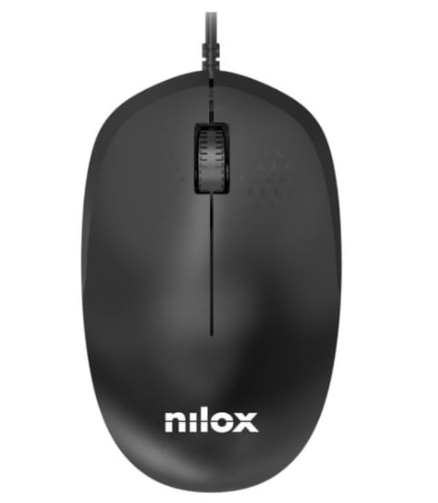 Nilox MOUSB1012 mouse Ufficio USB tipo A Ottico 1200 DPI