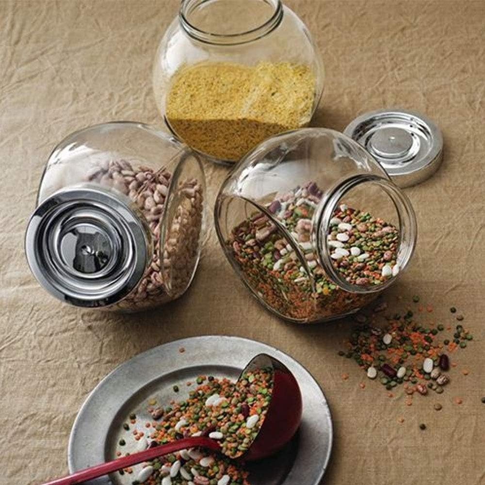 Bormioli Rocco Barattolo Biscotti Pandora Tappo Met L 2