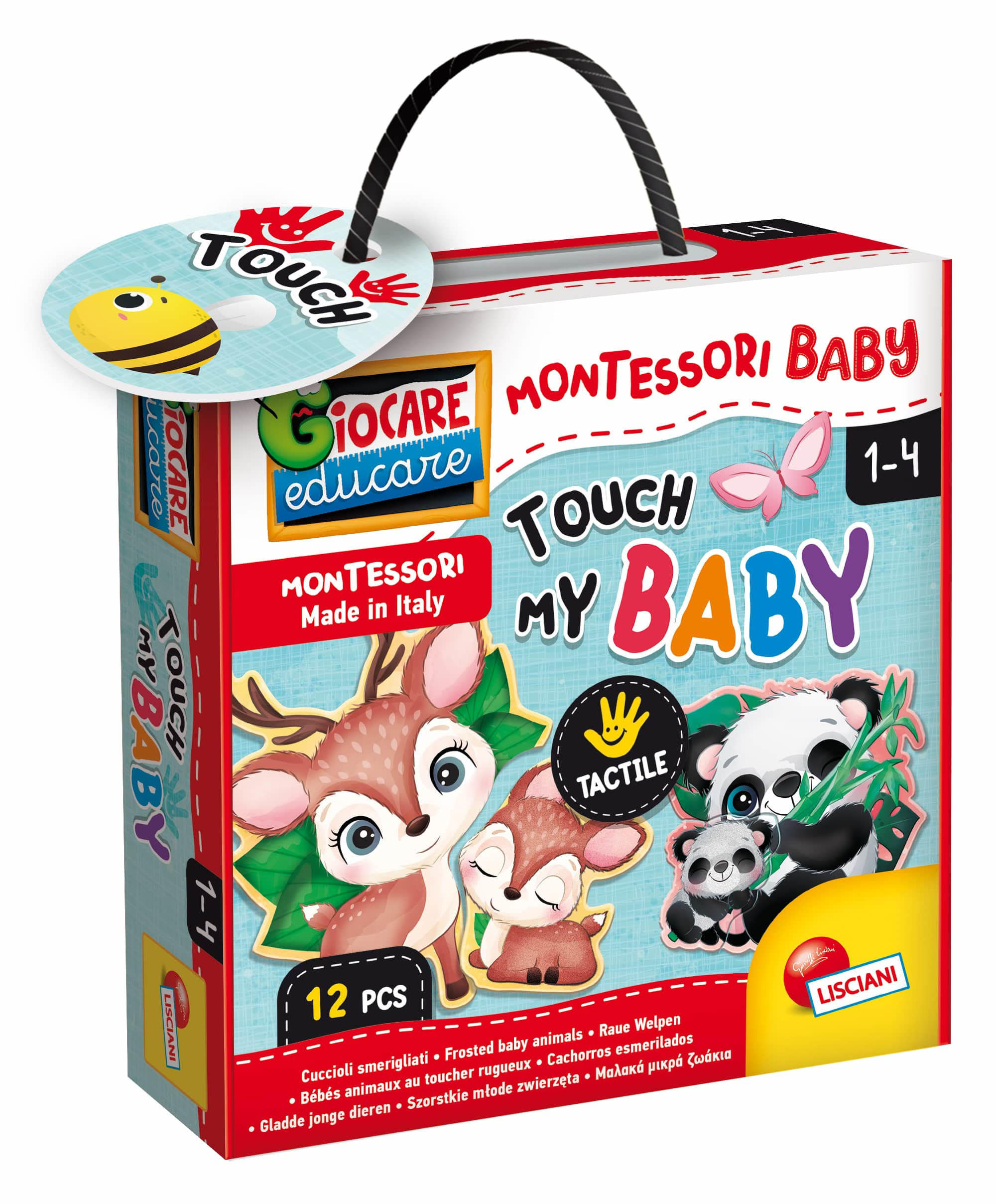 Lisciani Giochi Montessori Baby Touch My Baby 92673 Lisciani Montessori Baby Touch My Baby