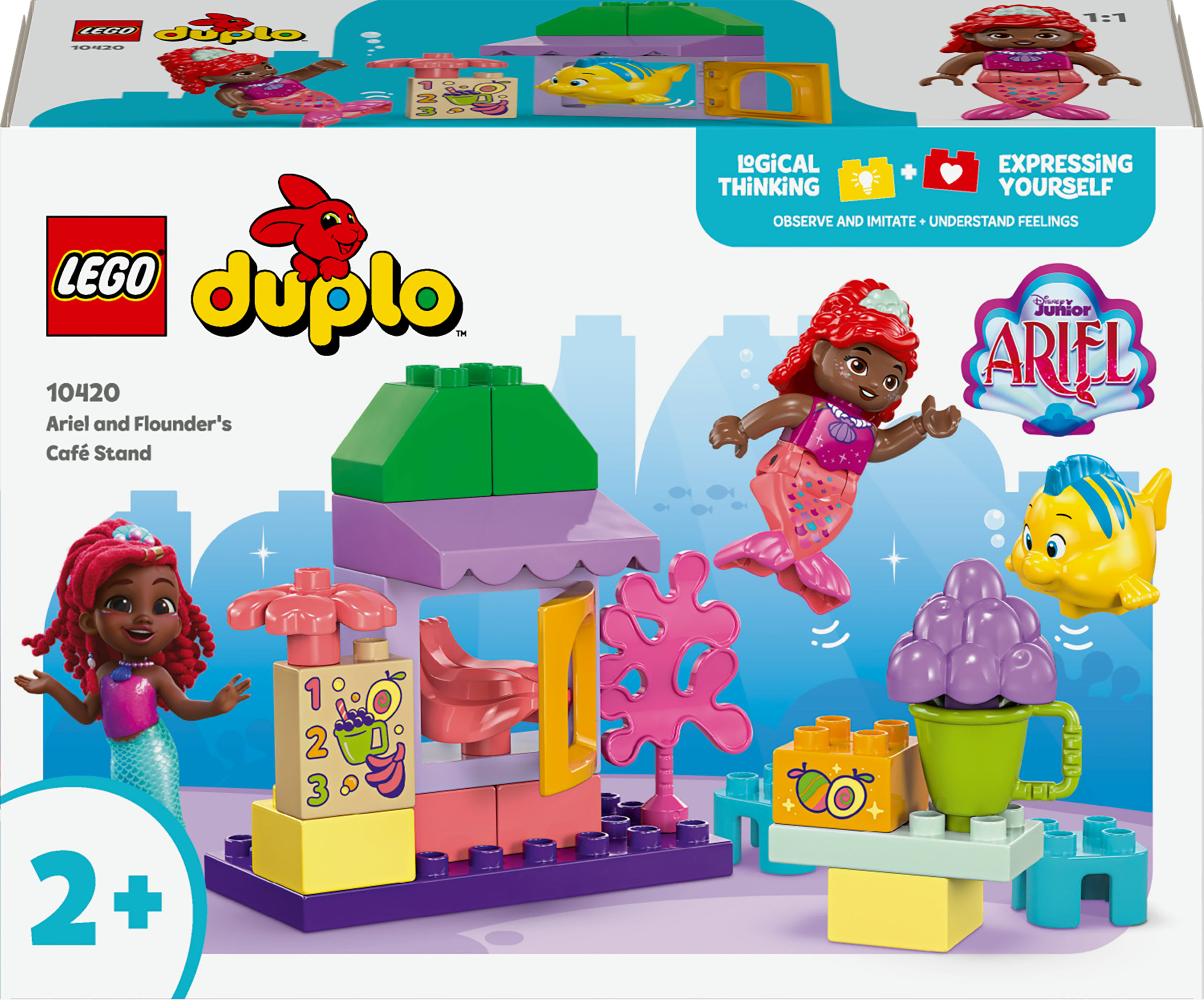 Lego Il chiosco del caffè di Ariel e Flounder - Lego Duplo 10420 LEGO Il chiosco del caffè di Ariel e Flounder