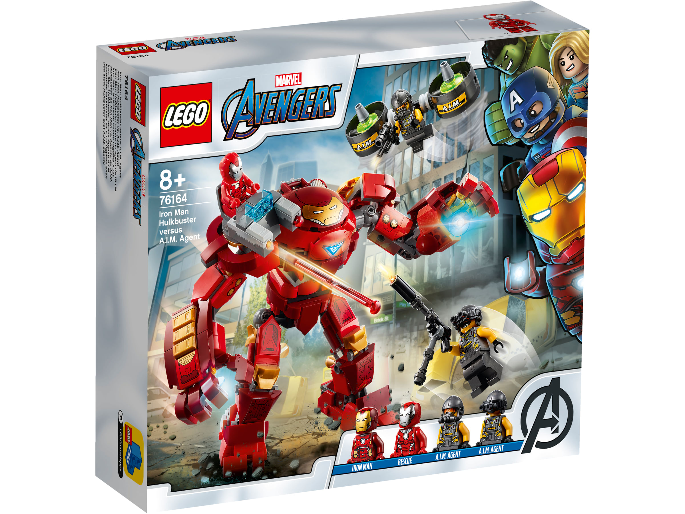 LEGO Marvel Avengers Iron Man Hulkbuster contro l’agente A.I.M.