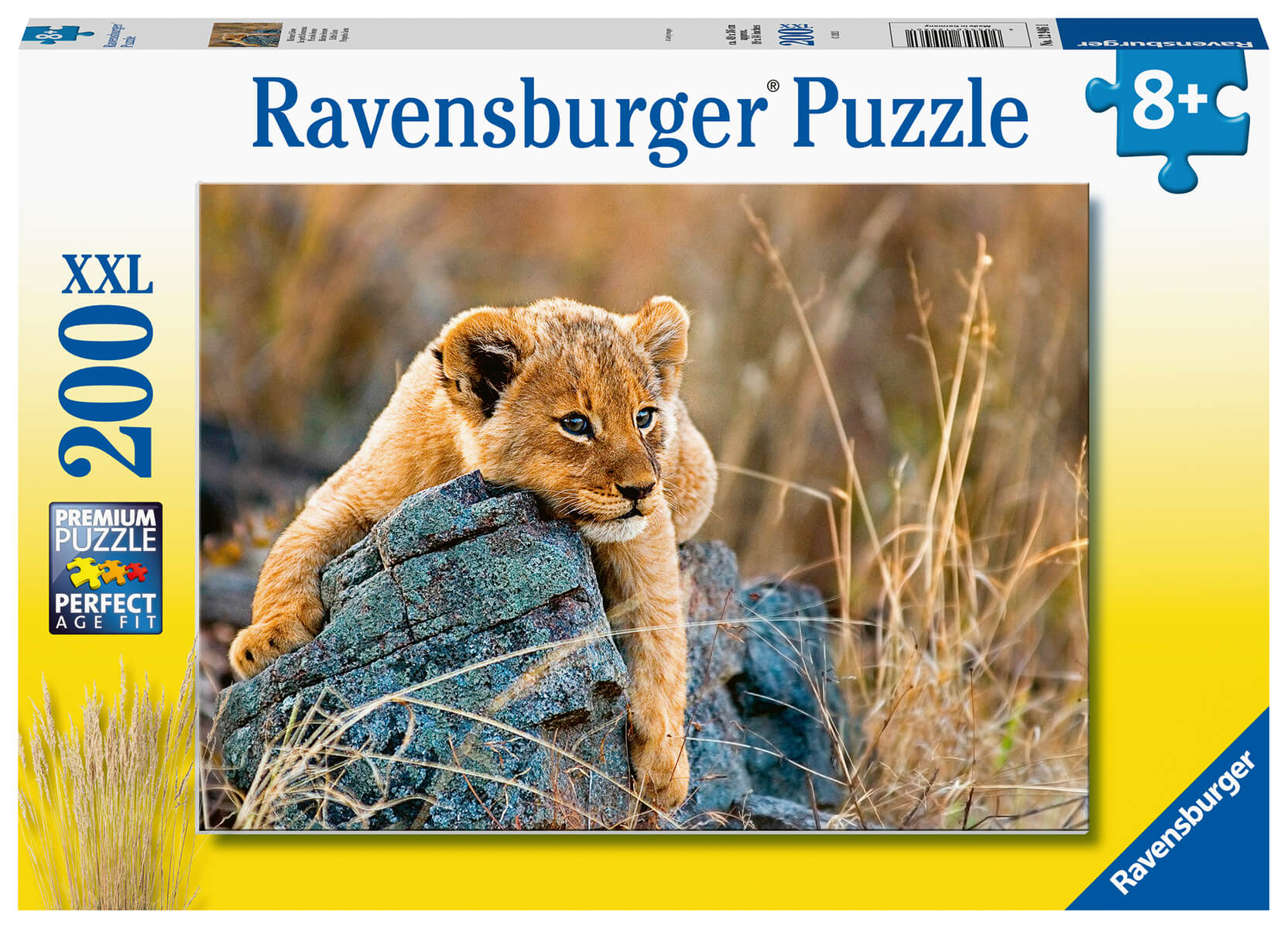 Ravensburger senza marca Puzzle 200 pz. XXL - Piccolo leone - 12946 1 Ravensburger 12946 puzzle 200 pz