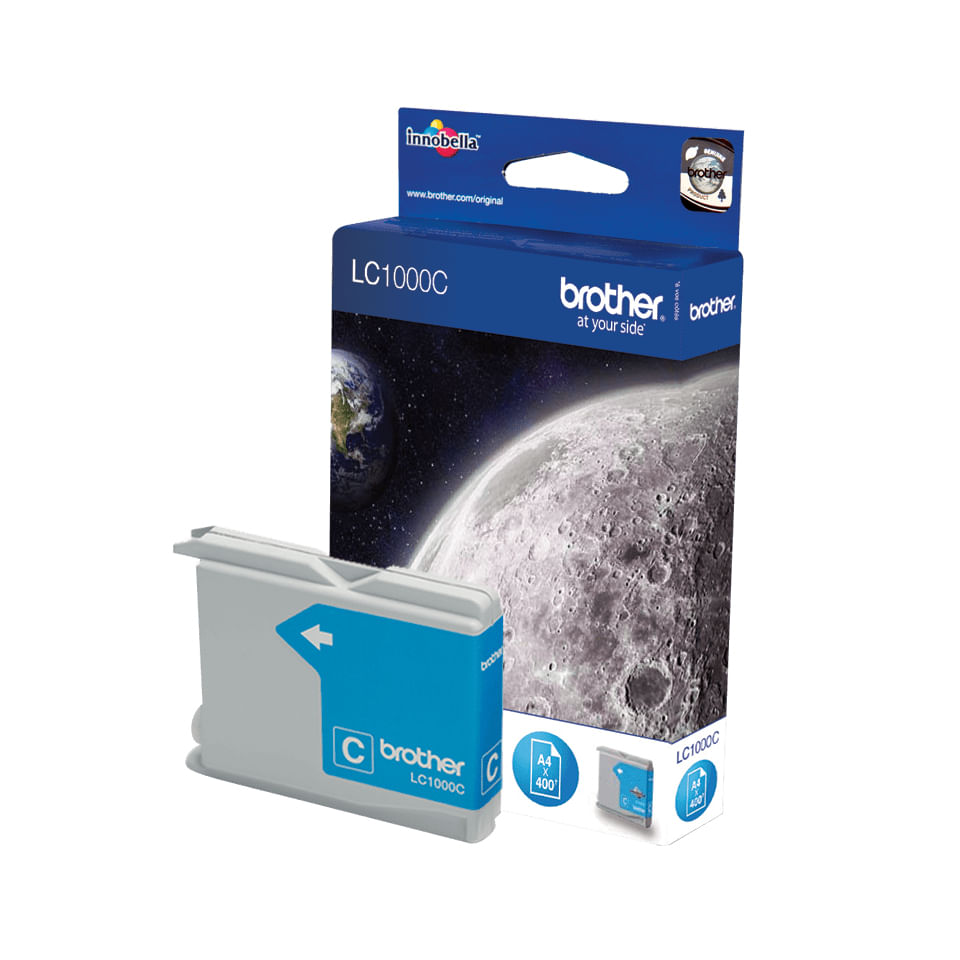 BROTHER CARTUCCIA CIANO DCP130C DCP330C DCP540CN DCP750CW MFC240C MFC440CN MFC660CN Brother LC1000C cartuccia d'inchiostro 1 pz Originale Ciano