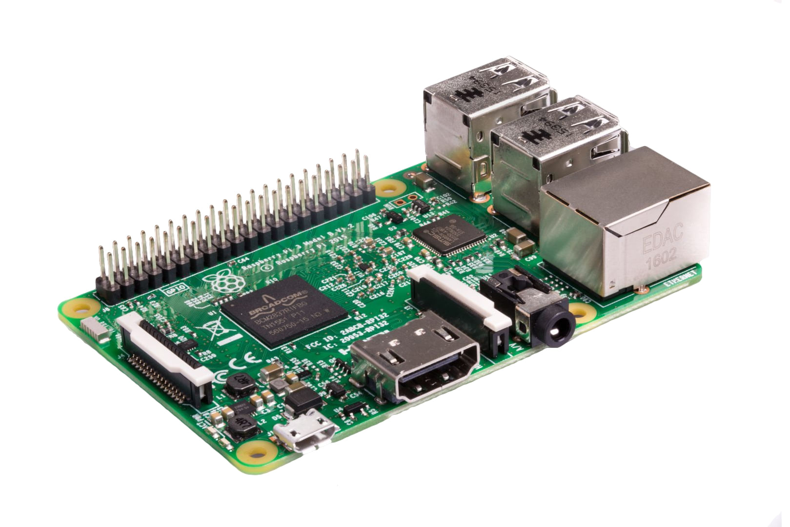 Raspberry Pi 3 Model B scheda di sviluppo 1200 MHz