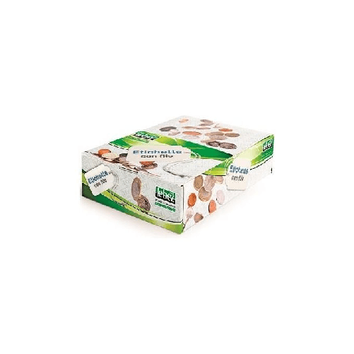 LEBEZ SCATOLA 500 ETICHETTE CON FILO A392 (36X53MM) Lebez A392 etichetta non adesiva 500 pz Bianco