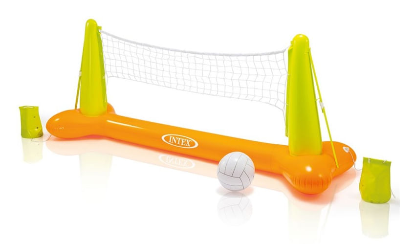 Intex Rete da Pallavolo gonfiabile Intex 751 (239 x 64 x 91 cm) Intex 56508 gioco gonfiabile
