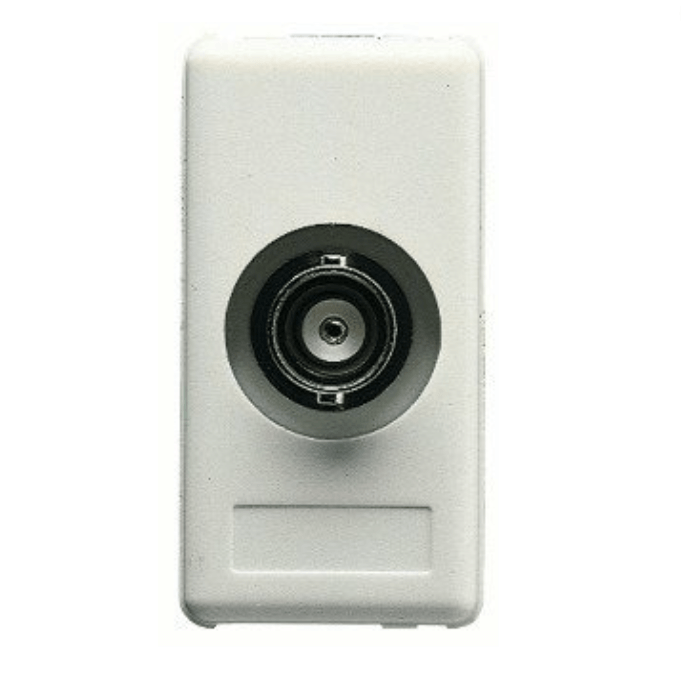 Gewiss presa connettore bnc serie gewiss gw20237 Gewiss GW20237 cassetta di scarico Bianco