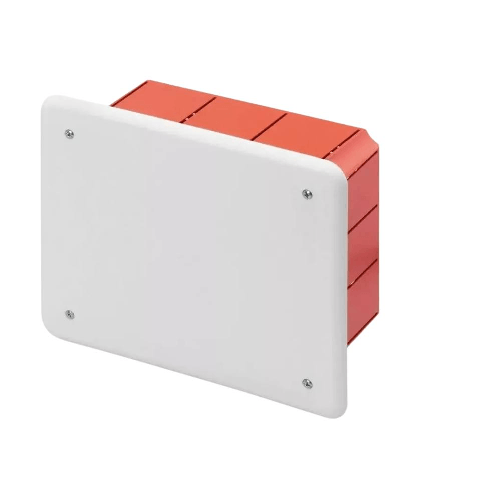 Gewiss cassette da incasso serie 48 in tecnopolimero con coperchio bianco *** dimensioni 160 x 130 x 70 millimetri, c... Gewiss GW48005 cassetta di de