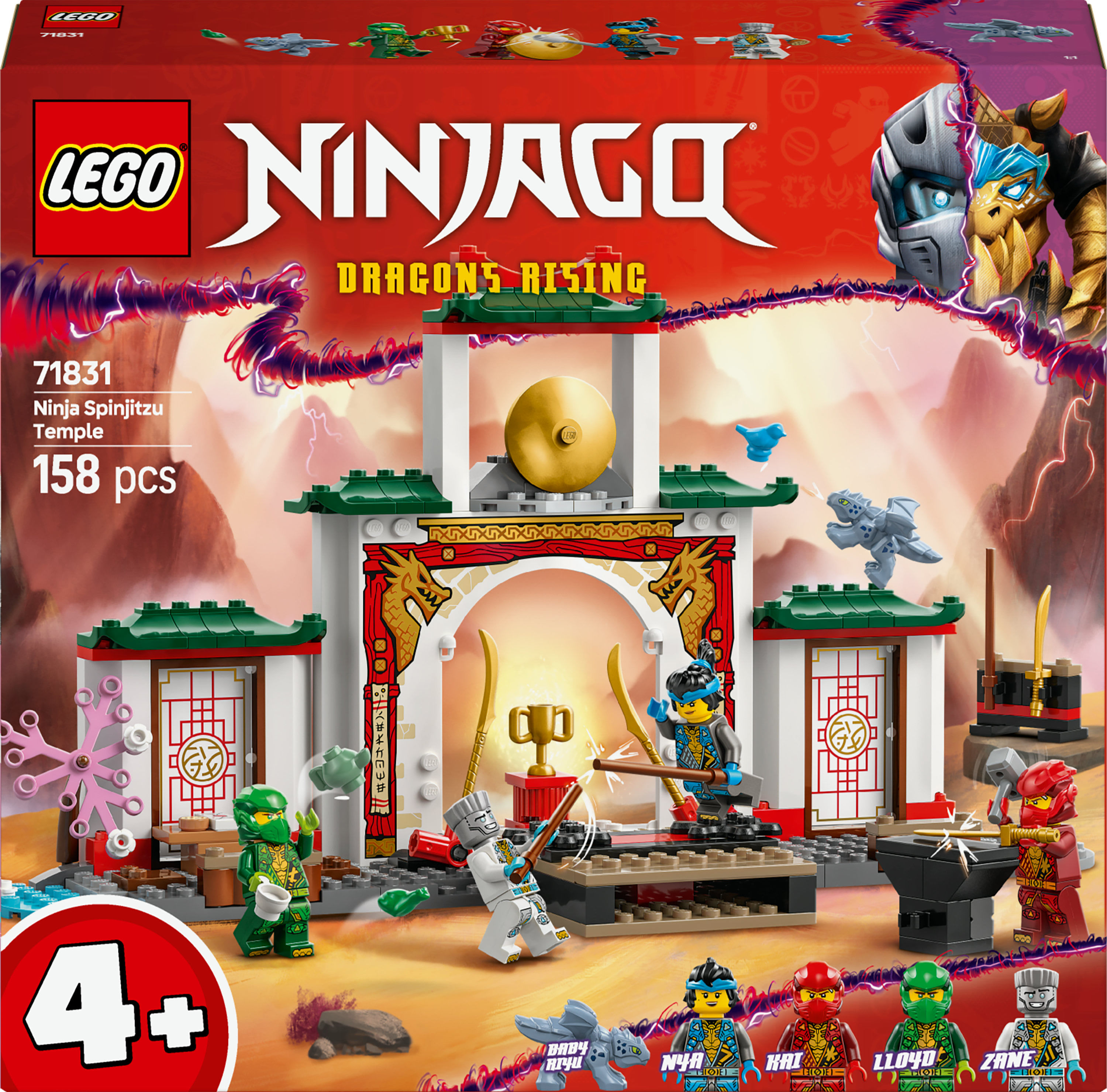 Lego Tempio dello Spinjitzu Ninja - Lego Ninjago 71831 LEGO NINJAGO Tempio dello Spinjitzu Ninja