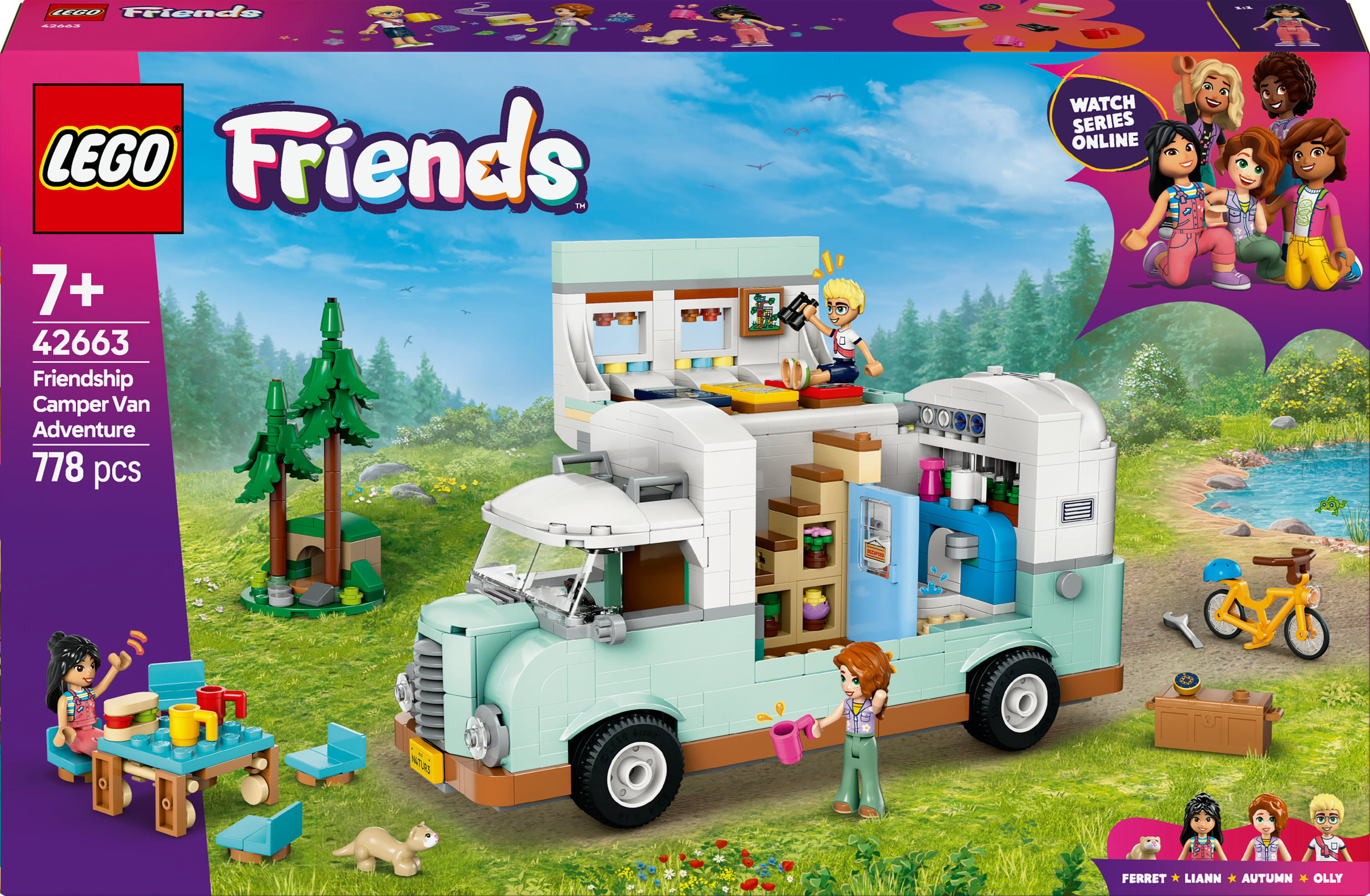 Lego Avventura sul camper dell’amicizia - Lego Friends 42663 LEGO Avventura sul camper dell’amicizia