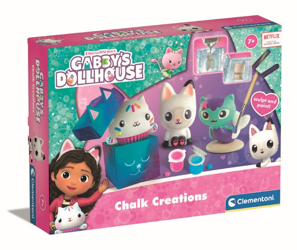 Clementoni 18798 giocattolo artistico e artigianale Clementoni Gabby'S Dollhouse Chalk Creations