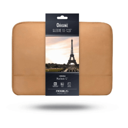 Mobilis 042033 borsa per laptop 31,8 cm (12.5") Custodia a tasca Marrone chiaro