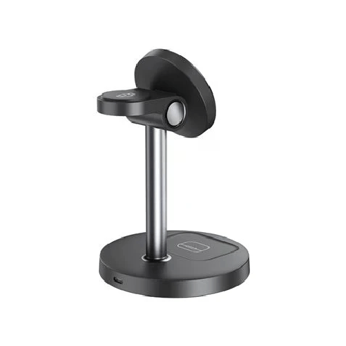 Caricabatterie wireless magnetico rapido XO CX038 - 15 W - Supporto magnetico - Nero