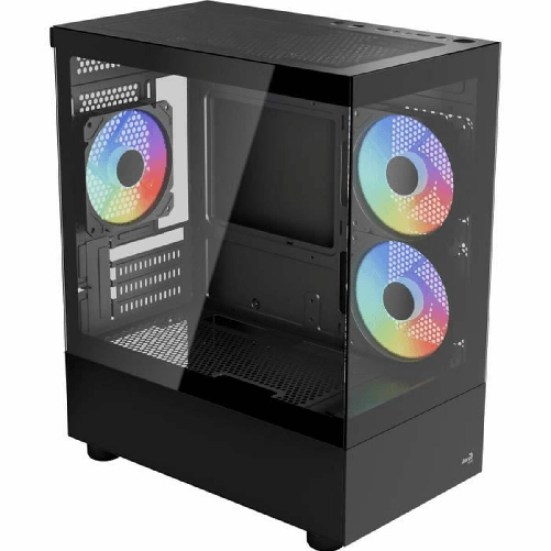 Case computer desktop ATX Aerocool Viewport Mini-G V1 Nero