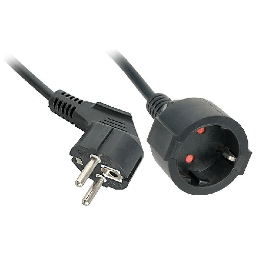 Lindy 30245 prolunghe e multiple 5 m 2 presa(e) AC Interno Nero