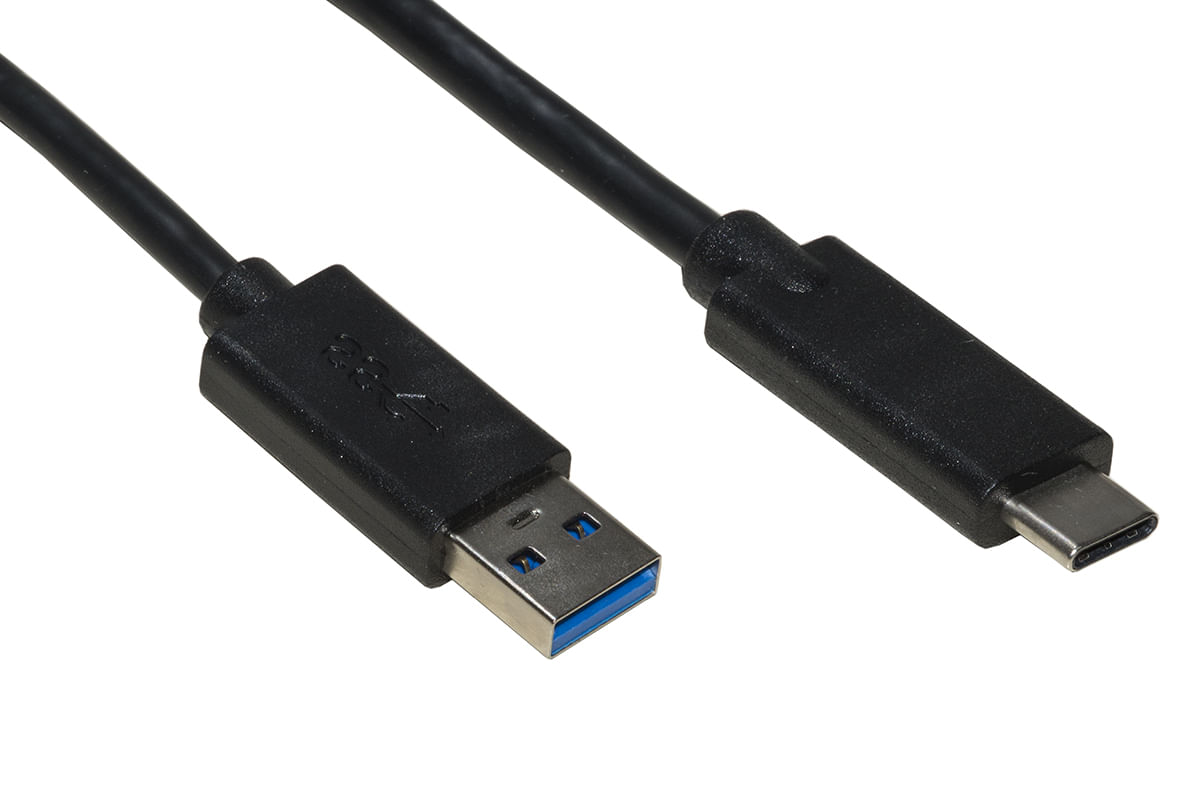 Link Accessori LKC3018 cavo USB 1,8 m USB 3.2 Gen 1 (3.1 Gen 1) USB A USB C Nero