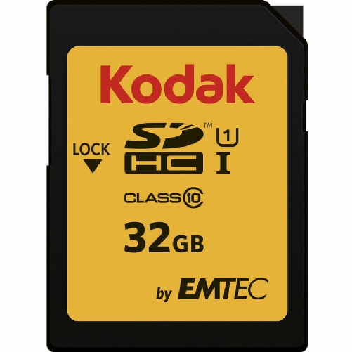 Kodak Scheda Di Memoria Micro SD con Adattatore Kodak SDHC32GBCLASS10U1 32 GB SDHC UHS-I Classe 10
