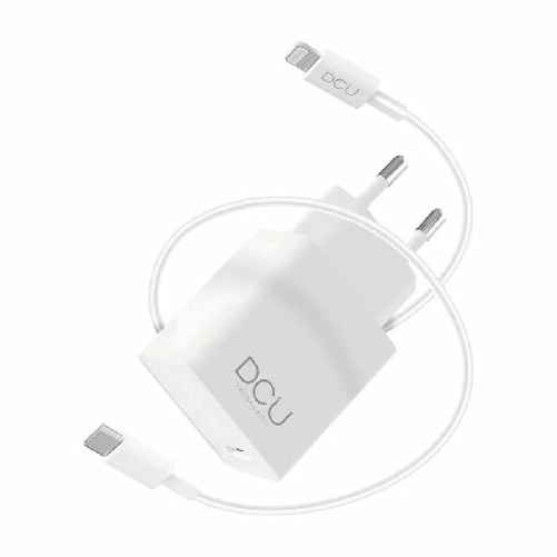 Dcu Tecnologic DCU Advance Tecnologic 37350015 Caricabatterie per dispositivi mobili Universale Bianco USB Auto DCU Tecnologic Caricabatterie da Paret