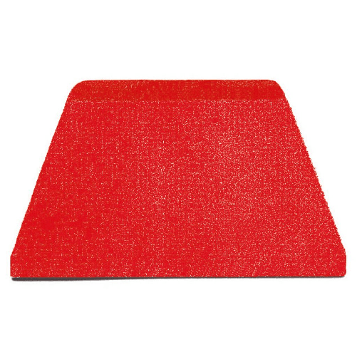 Spatola/raschietto plastica rosso