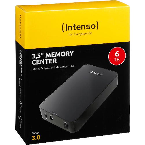 Hd intenso 6tb nero - 6031514