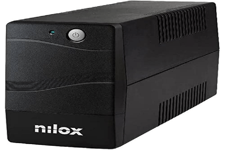 Nilox gruppo di continuità ups 1500va sinusoidale pura con schuko e iec