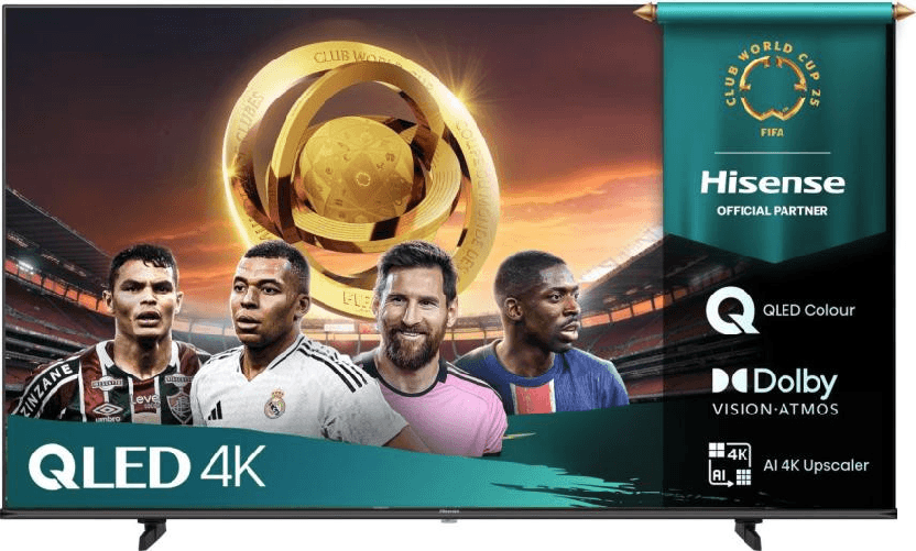 Hisense 65e7q smart tv qled 65" 4k ultra hd nero con hdr e wi-fi
