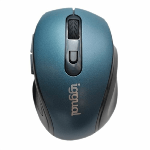 Iggual Mouse iggual ERGONOMIC-M Azzurro Nero/Blu Multicolore