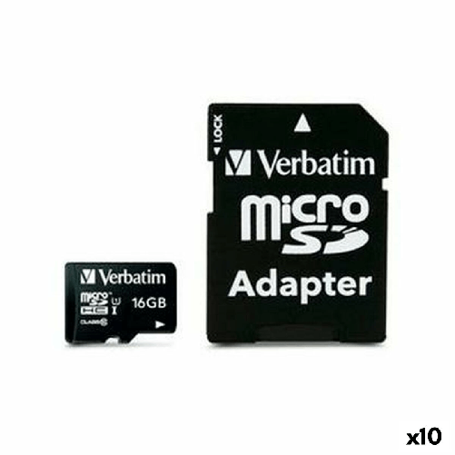 Scheda Di Memoria SDHC Verbatim 16 GB (10 Unità)