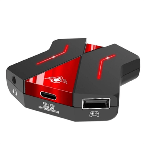 Opticum Spirit of Gamer Crossgame 2 USB 2.0 Type-C Nero, Rosso Spirit of Gamer Hub USB Spirit of Gamer Crossgame2 Azzurro