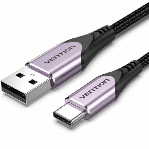 Cavo USB A con USB-C Vention CODVH 2 m Porpora