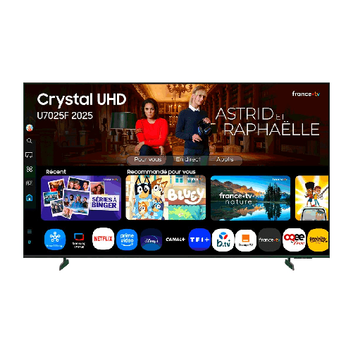Samsung TU75U7025FK 190,5 cm (75") 4K Ultra HD Smart TV Wi-Fi Nero Samsung Smart TV Samsung TU75U7025FKXXC 75" 4K Ultra HD LED HDR