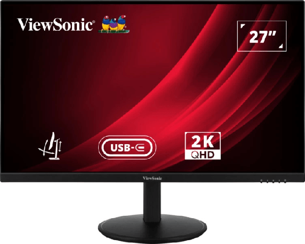 Viewsonic VG Series VG2709-2K-MHDU-2 Monitor PC 68,6 cm (27") 2560 x 1440 Pixel Quad HD LED Nero Viewsonic vg2709-2k-mhdu-2 monitor 27" quad hd ips 25