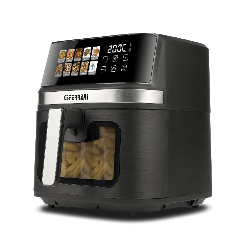 G3 Ferrari Friggisano 8L Singolo 1700 W Friggitrice ad aria calda Nero G3 ferrari friggisano g10212 friggitrice ad aria 8l digitale nero