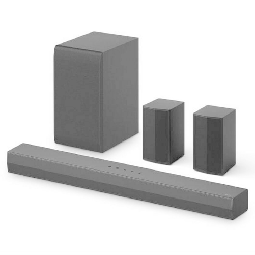 LG Soundbar S40TR, 400W su 4.1 canali, Dolby Digital, DTS, Casse posteriori incluse LG Soundbar LG S40TR.DEUSLLK Nero 400 W