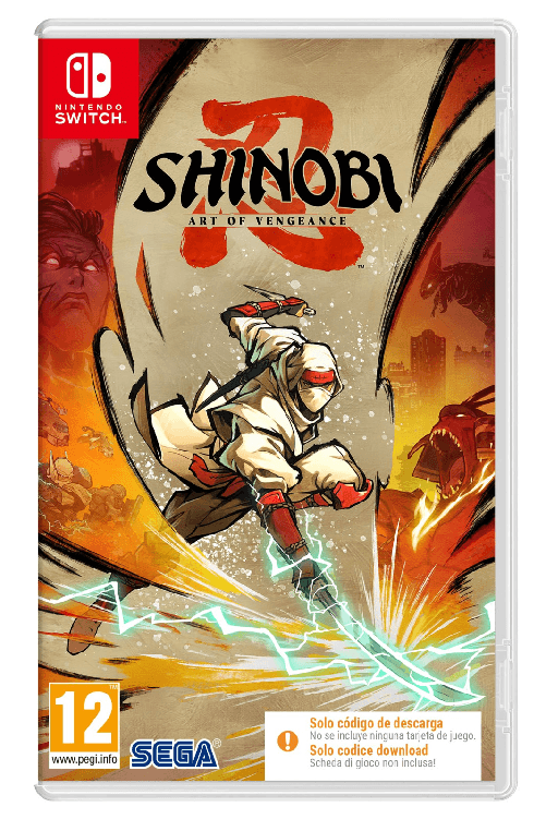 Videogioco sega 1178609 switch shinobi art of vengeance digital downlo