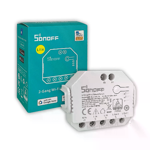Interruttore Smart Wifi 2 Canali Con Possibilit? Per Il Controllo Tapparelle
