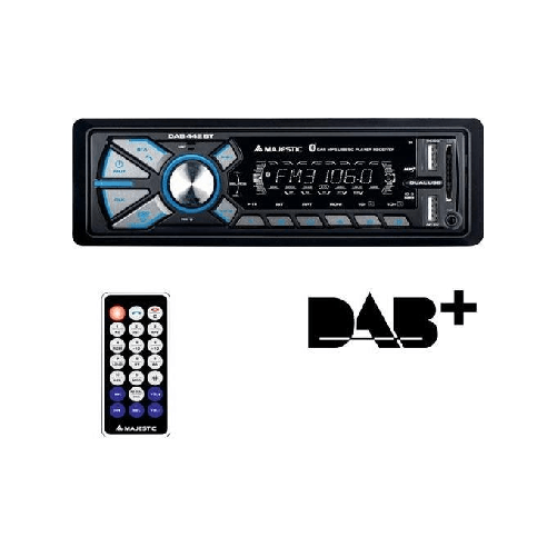 Majestic New Majestic DAB-442 BT Ricevitore multimediale per auto Nero 180 W Bluetooth New Majestic DAB-442 BT Ricevitore multimediale per auto Nero 1