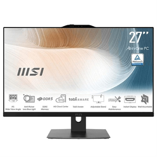 MSI MODERN AM272P 1M-1096ES All-in-One PC Intel Core 7 150U 68,6 cm (27") 1920 x 1080 Pixel PC All-in-one 16 GB DDR5 MSI All in One MSI AM272P-1096ES