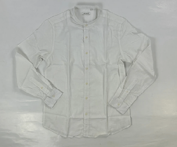 LANDEK PARK CAMICIA CAMICIE UOMO LANDEK PARK NH5630 LINO BIANCO ORIGINALE PE 2025 Colore Bianco,Taglia S