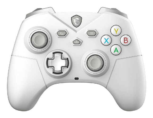 Msi Components Msi force gc300 gamepad wireless e cablato per pc bianco con pulsanti macro e turbo Msi force gc300 gamepad wireless e cablato per pc b