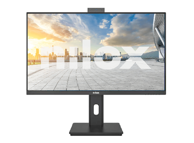 Nilox Networking Nilox NXM24RWEB0265 Monitor PC 61 cm (24") 1920 x 1080 Pixel Full HD LED Nero Nilox Monitor 24'' Full HD 120Hz IPS con Webcam Nero