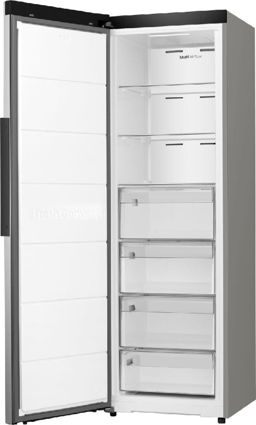 Hisense FT3K310SEIE Congelatore verticale Libera installazione 312 L E Grigio, Acciaio inox HISENSE Cong.hisense ft3k310seie