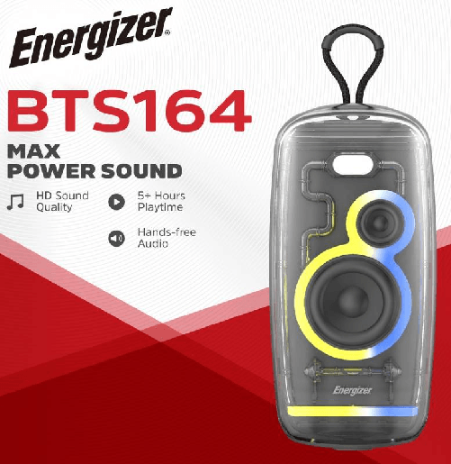 Energizer speaker bt + 2400mah portable ipx65 - BTS164