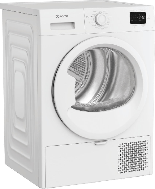 Indesit C YD 84D WW IT, Capacità 8kg, classe C, colore White, Dispay digitale, QuickDry INDESIT Cyd84dwwit asciug pompa di cal - 8050147720141