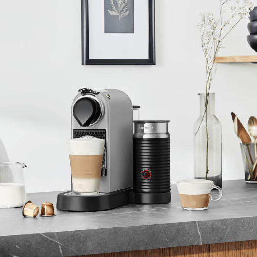 Melchioni family aromatica plus macchina caffè 3in1 nespresso bianca con montalatte